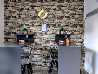 Wartebereich bei Pizza+Pasta in Tübingen