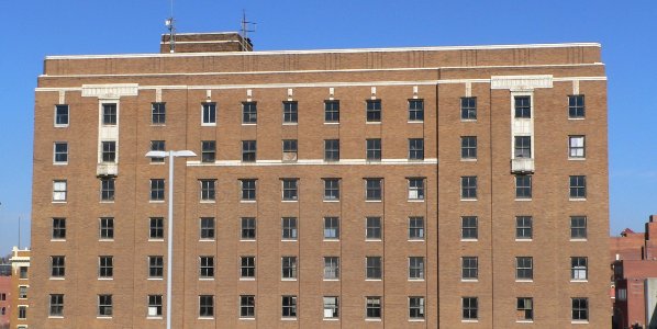 Warrior Hotel (Sioux City) upper from S 1