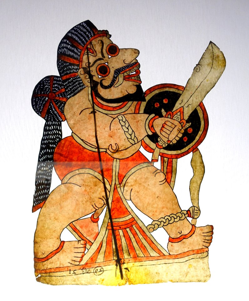 Warrior in the army of Ravana - Museu do Oriente - Lisbon, Portugal - DSC06665