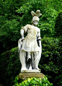 Warrior, right - Renishaw Hall - Derbyshire, England - DSC02274