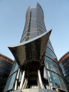 Warsaw Spire wejście 2016, 2