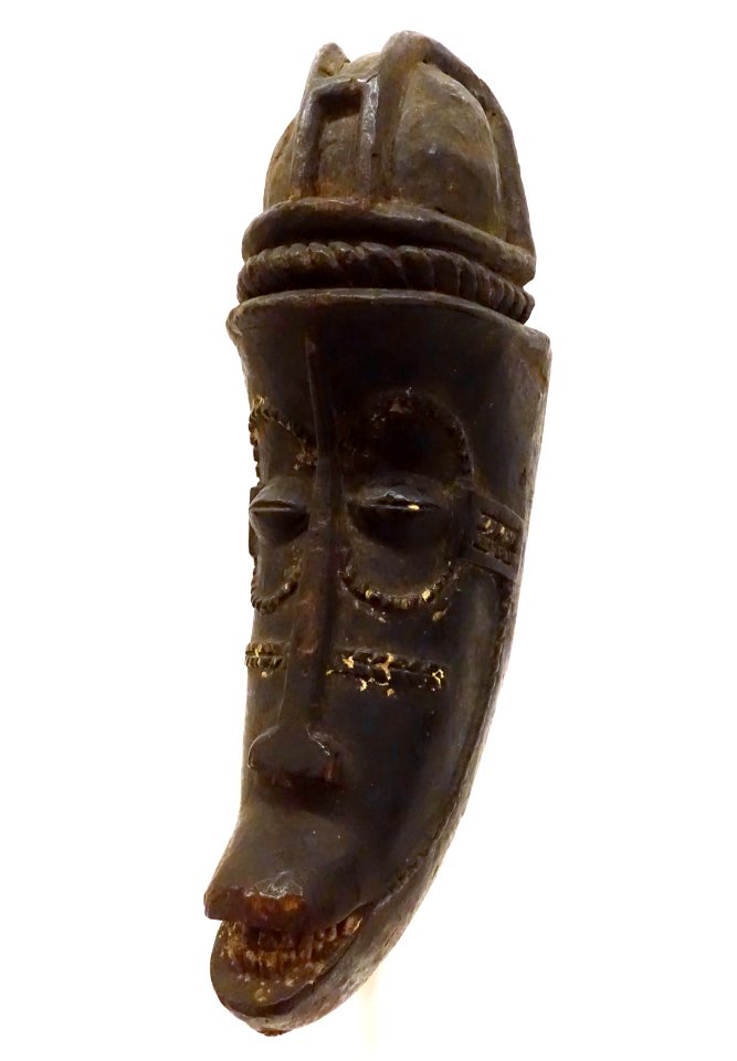 Water Spirit head crest, Eastern Ijo people, Niger Delta Valley, Nigeria, early 20th century AD, wood, traces of pigment - Krannert Art Museum, UIUC - DSC06177