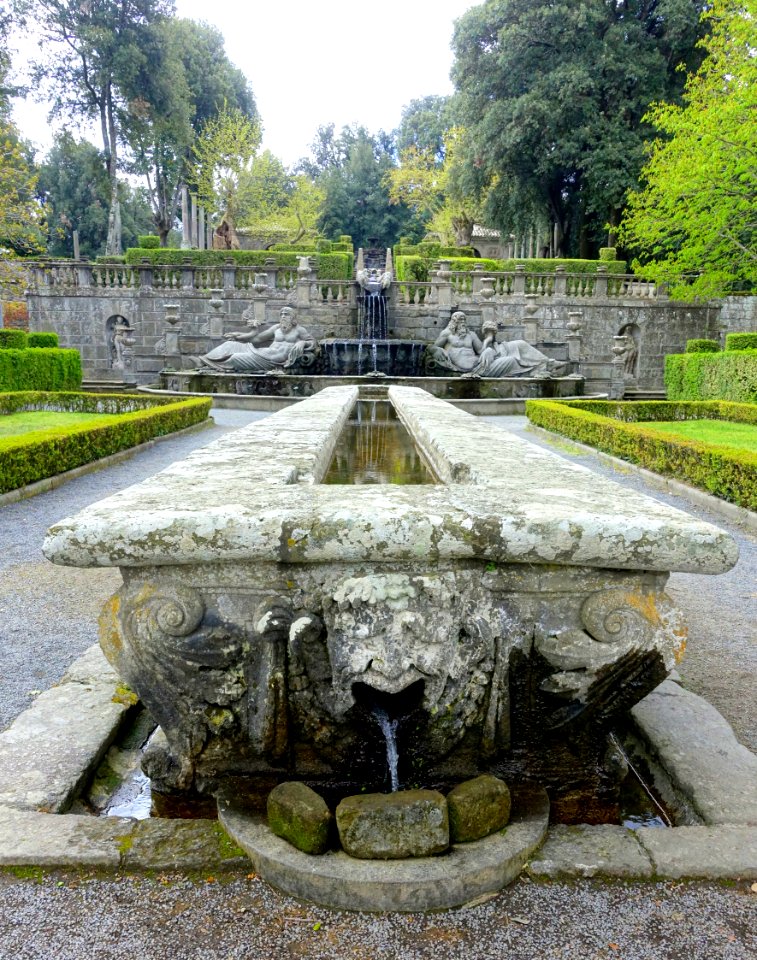 Water table - Villa Lante, Bagnaia, Italy - DSC01861