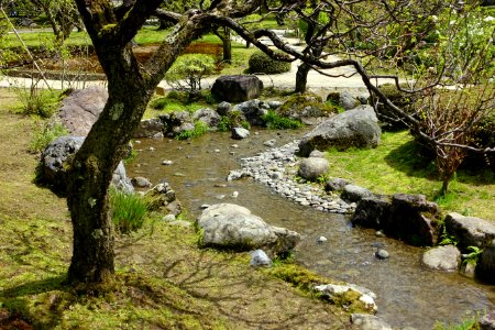 Water and stones - Kenroku-en - Kanazawa, Japan - DSC09719