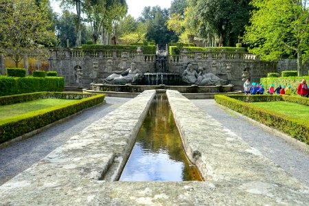 Water table and River Gods - Villa Lante, Bagnaia, Italy - DSC01849