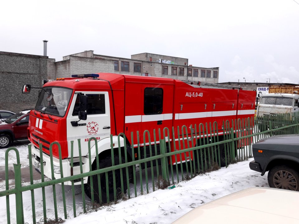 Water tender AC-5.0-40 Koryazhma
