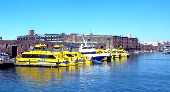 Water Taxi parking Erie Basin jeh photo