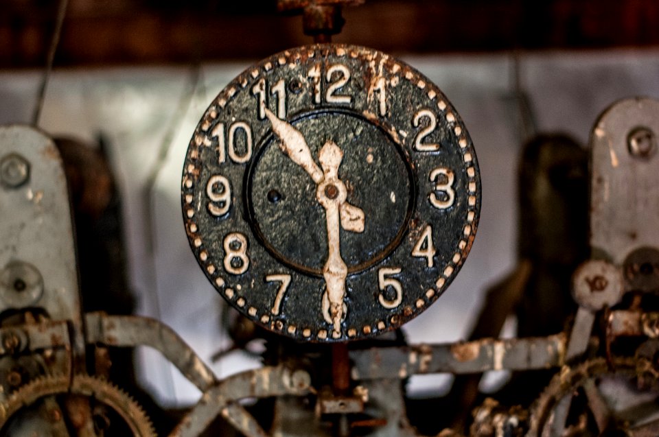 Watch the clock tower at the Cathedral