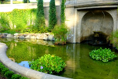 Water feature - Italian Garden - Castle Hill on the Crane Estate - Ipswich, Massachusetts, USA - DSC06456