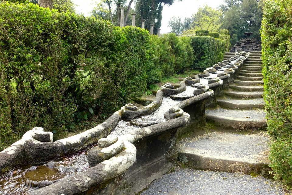 Water chain - Villa Lante, Bagnaia, Italy - DSC02022