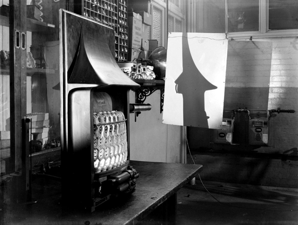 Watson House de fabriek van de Gas Light & Coke Company in Londen Projectiepro, Bestanddeelnr 189-0091