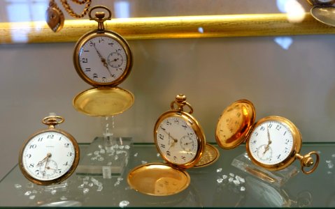 Watches, including Kienzle and Systeme Glashutte - Karl Gebhardt Horological Collection - Gewerbemuseum - Nuremberg, Germany - DSC01888