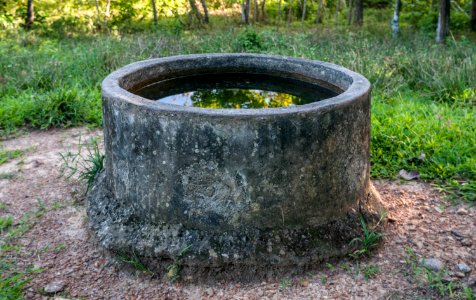 Water containers livestock photo