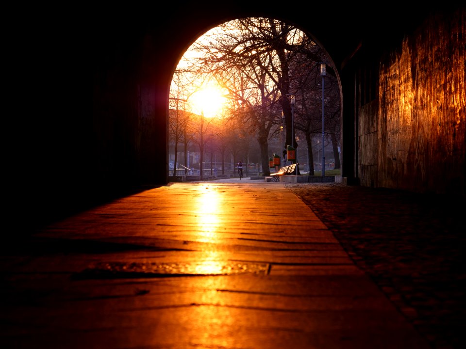 Way under the Charlottenbrücke Berlin-Spandau 07