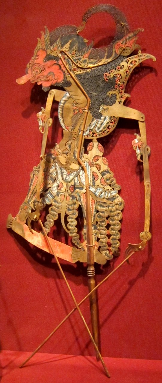 Wayang Kulit puppet from Bali, Honolulu Museum of Art