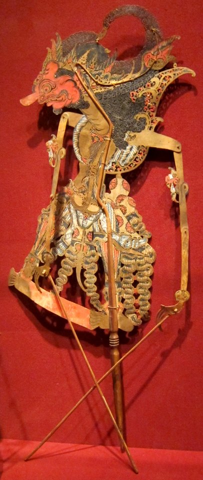 Wayang Kulit puppet from Bali, Honolulu Museum of Art
