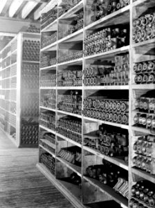 Watson House de fabriek van de Gas Light & Coke Company in Londen Magazijn, Bestanddeelnr 189-0099