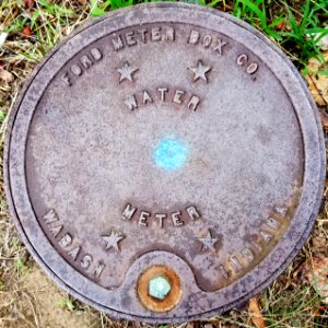 Water Meter, Ford Meter Box Co., Wabash Indiana - Arlington, MA - 20200715 084825