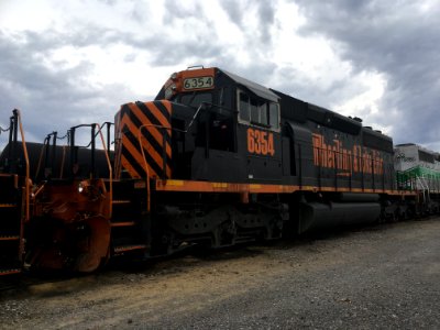 WE 6354 (SD40-2) at Rook Yard