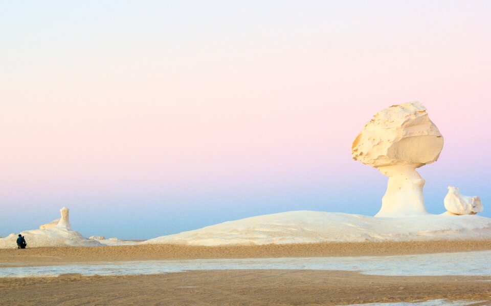 Man rock formation