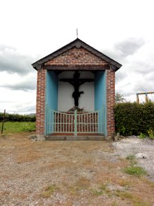 Wattignies-la-Victoire (Nord, Fr) chapelle - Calvaire