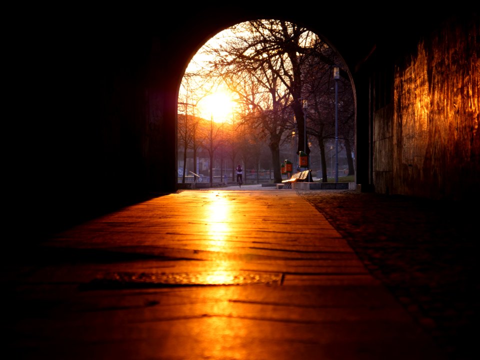 Way under the Charlottenbrücke Berlin-Spandau 06