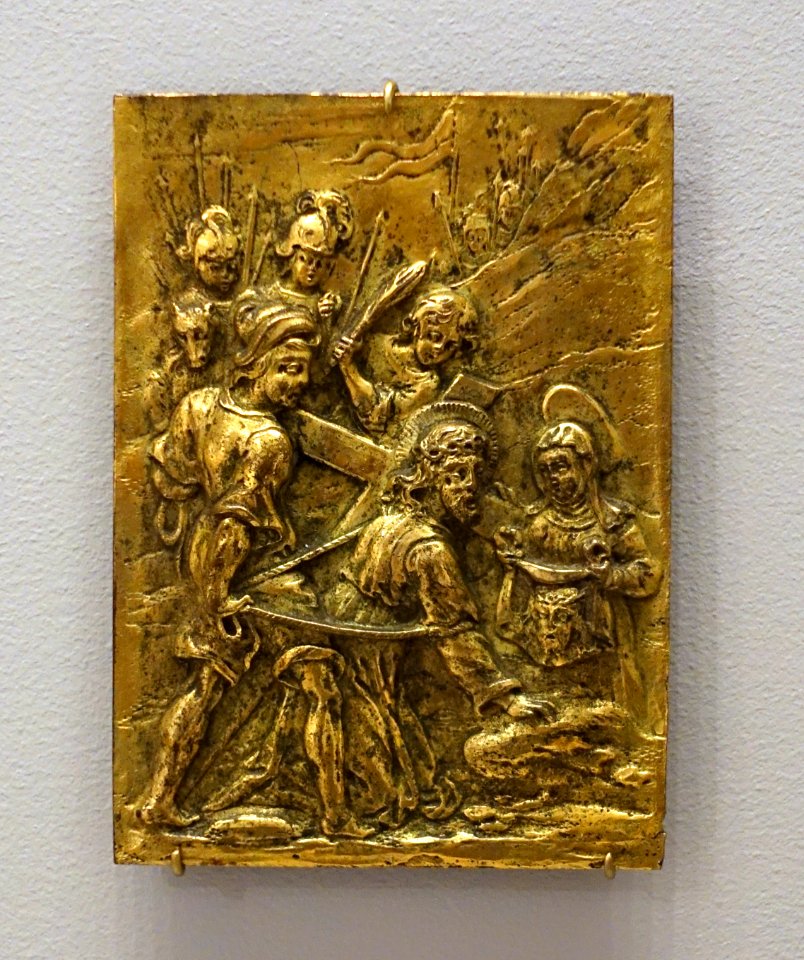 Way to Calgary, artist unknown, Germany, 16th century, bronze - Busch-Reisinger Museum, Harvard University - DSC01011