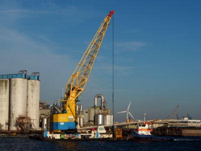 Water Lady ENI 02314758 duwt Kampnagel Kraan 83 overslagkraan ENI 02310237, Port of Amsterdam pic1