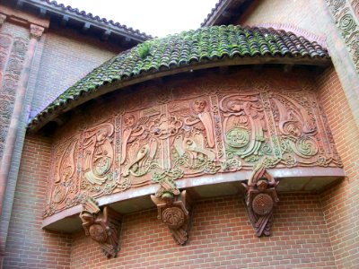 Watts Chapel, exterior ornament