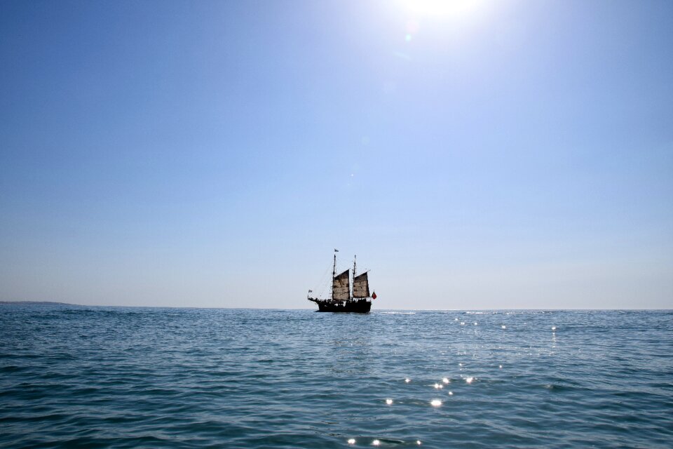 Sailing vessel sea sailor