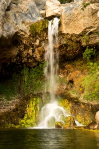 Waterfall Drymona Evia Greece photo