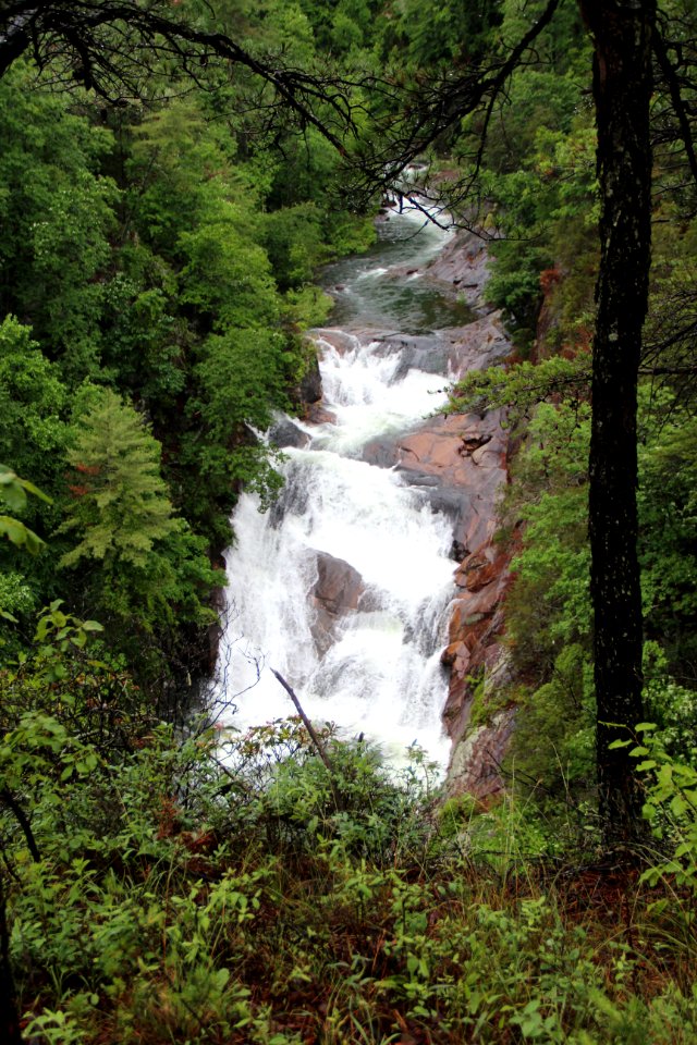 Waterfall in Tallulah Gorge, May 2017