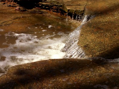 Waterfall, Kane Woods Nature Area, 2015-04-10, 03