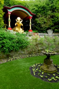 Water buffalo - Biddulph Grange Garden - Staffordshire, England - DSC09408