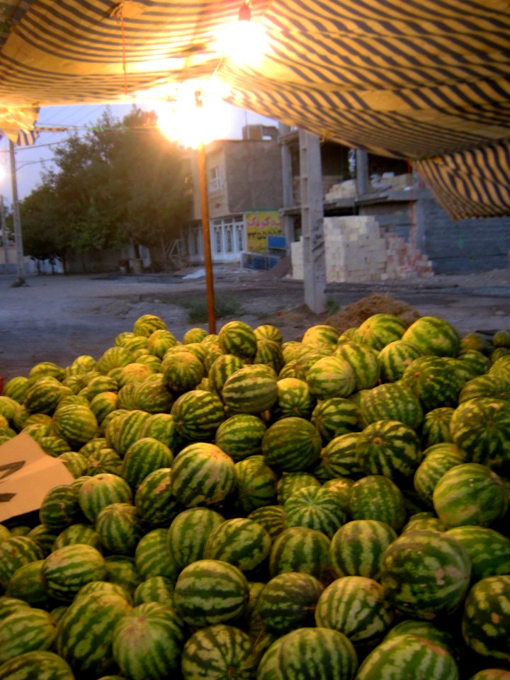 Watermelon - Fruit Bazaar - near Besat sq - Nishapur 09