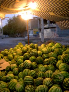 Watermelon - Fruit Bazaar - near Besat sq - Nishapur 09