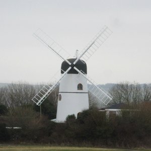 Waterhall (Patcham) Mill, off Mill Road, Waterhall, Brighton (NHLE Code 1381798) (December 2016) (1)