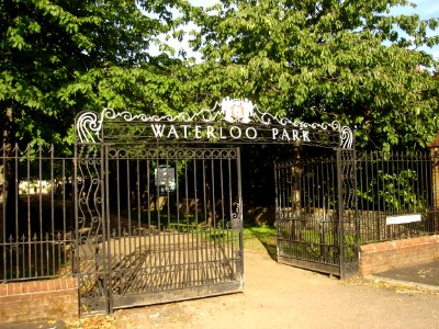 Waterloo Park Norwich Gates photo
