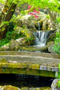 Waterfalls - Japanese Garden - Orto botanico - Rome, Italy - DSC00213