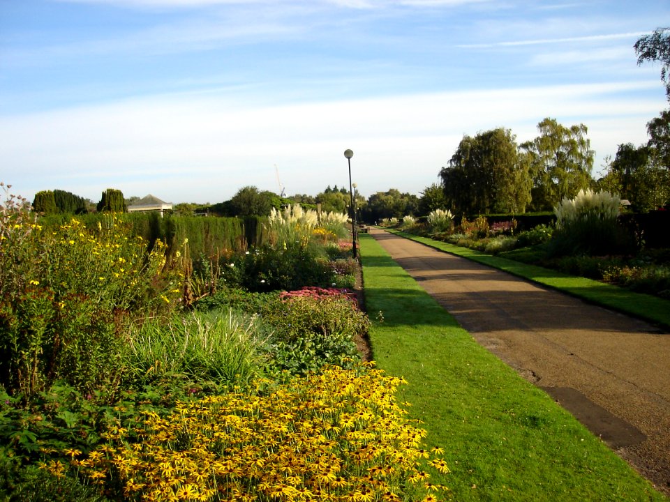 Waterloo Park Norwich Herbaceous Border