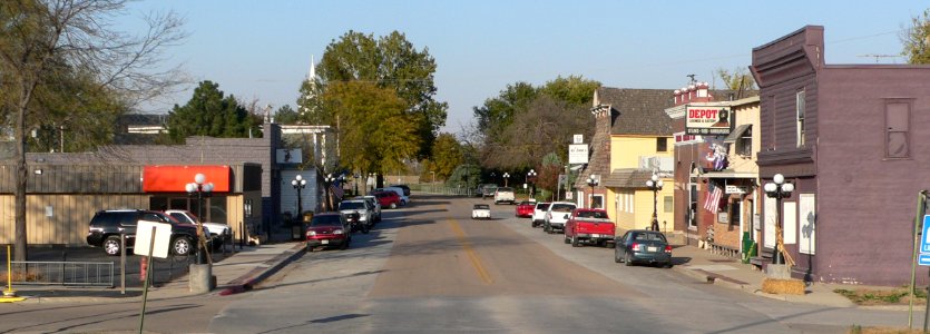 Waterloo, Nebraska downtown 1