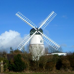 Waterhall (Patcham) Mill, off Mill Road, Waterhall, Brighton (NHLE Code 1381798) (February 2014) (4)