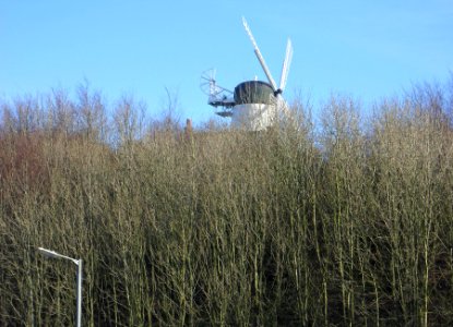 Waterhall (Patcham) Mill, off Mill Road, Waterhall, Brighton (NHLE Code 1381798) (February 2014) (1)