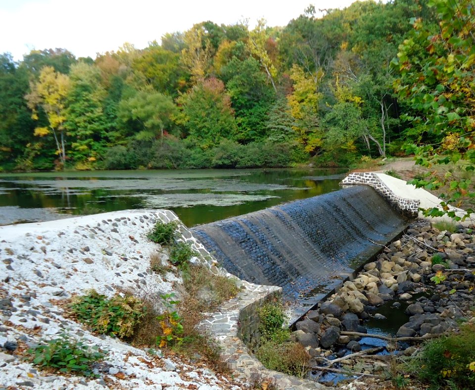 Waterfall South Mountain reservation autumn