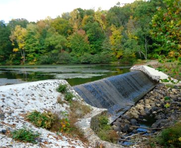 Waterfall South Mountain reservation autumn