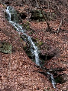 Waterfall off Woodruff Street, Mount Washington, 2021-01-02, 03