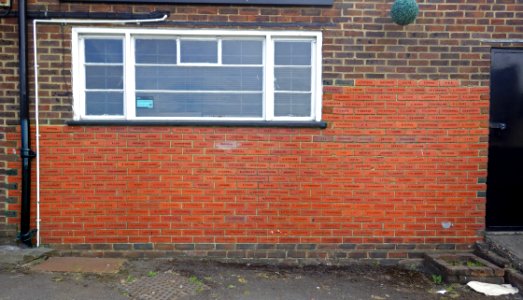 Wall, Bexhill Amateur Athletic Sports Centre, Little Common Road, Bexhill photo