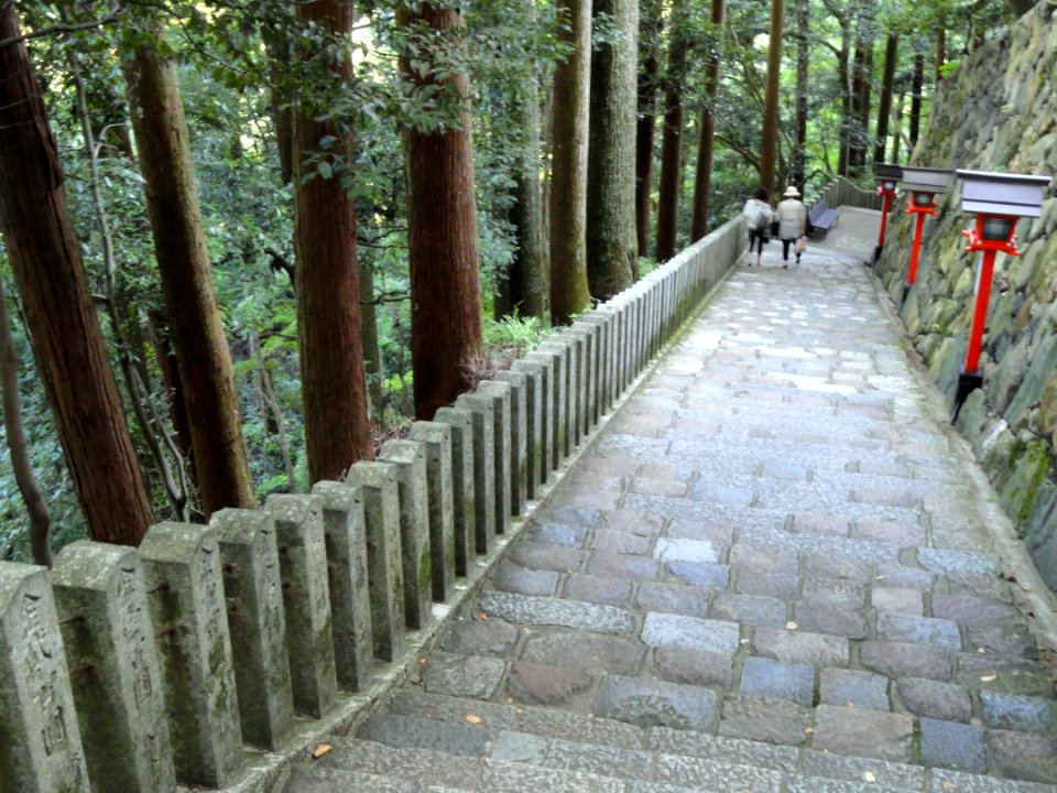 Walkway - Kurama-dera - Kyoto - DSC06705