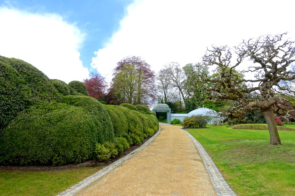 Walkway - Royal Castle of Laeken - Brussels, Belgium - DSC07117