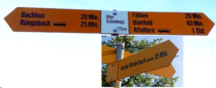 WanderwegweiserRüegsbachOberScheidegg